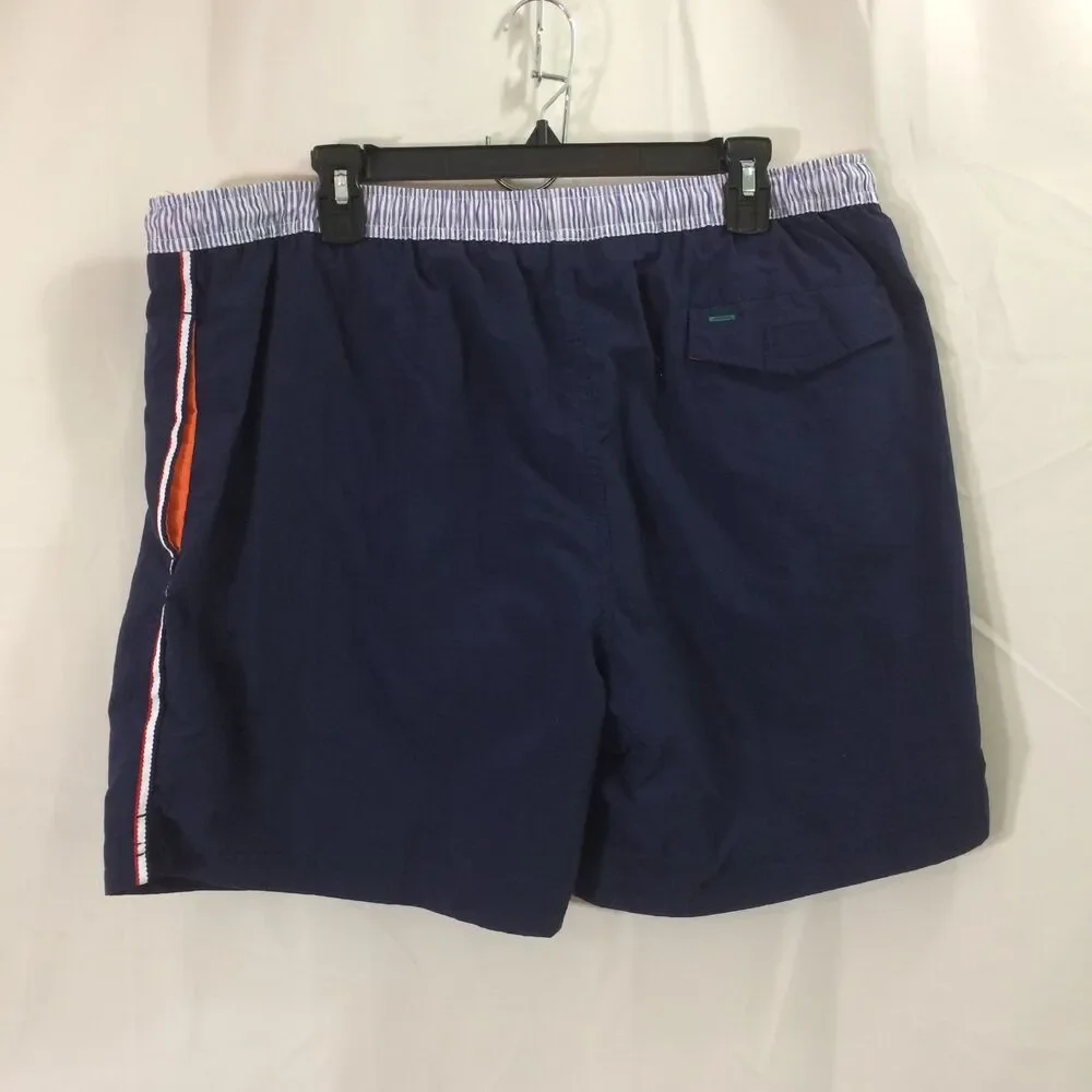 Vintage Y2K Tommy Hilfiger Tommy Trunks Swim Shorts Large Navy